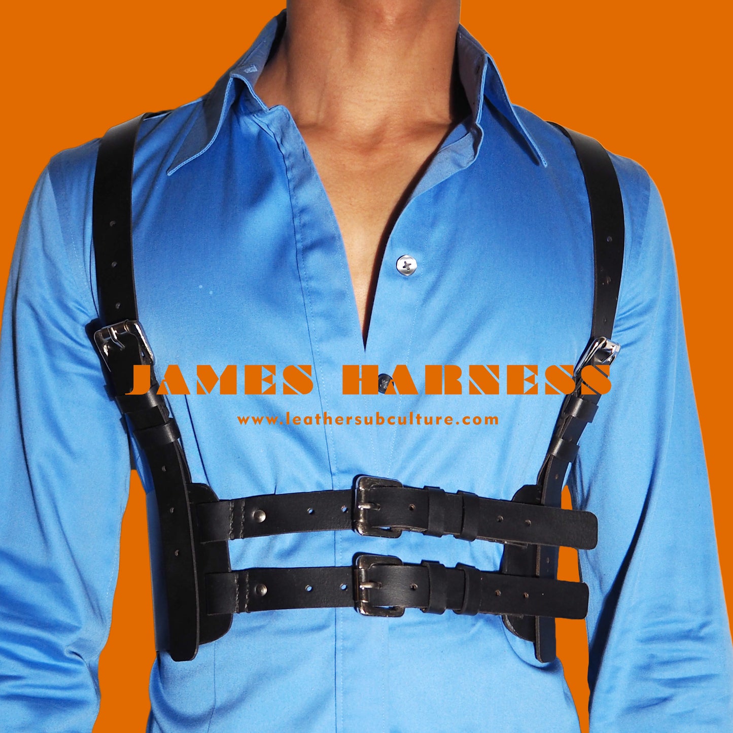leather body harness handmade